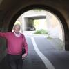 Georg Götz nutzt diesen Durchgang besonders gerne – aus gutem Grund.