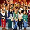 Erfolgreich waren auch 2012 wieder die Korbballerinnen im Markt: Für ihre sportlichen Leistungen geehrt wurden die Mannschaften U 19 und U 15 sowie die Frauenmannschaft des TSV Ettleben, die U 19 und U 15 des TSV Eßleben sowie die U 15 des SV Schraudenbach. Rechts im Bild Bürgermeisterin Edeltraud Baumgartl und ihre Stellvertreter Stephan Schäflein und Doris Drescher.