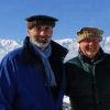 Ein seltener Moment der Ruhe: Johannes Gessner (links) und Andreas Ziehr in den Bergen Afghanistans.