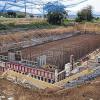 Neubau: Die Stadt Tauberbischofsheim lässt derzeit im Industriegebiet Nord ein Regenklärbecken bauen.