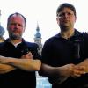Zwei von der Sicherheitswacht: Joachim Pach (links) und Jürgen Tepper sowie drei weitere Männer und Frauen sind seit zwei Jahren regelmäßig in der Stadt und den Stadtteilen unterwegs und sorgen dadurch für eine Verbesserung des Sicherheitsgefühls in der Bevölkerung