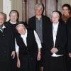 Die Generalleitung (hintere Reihe) zusammen mit den Jubilarinnen: Schwestern Lydia Kern, Martha Lamprecht, Perpetua Mehling und Reingard Memmel.