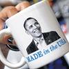Ein Souvenir vom Parteitag der Demokraten: US-Präsident Barack Obama ist, verewigt auf einer Kaffeetasse, in Charlotte käuflich zu erwerben.