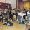 „klassisch MKL“: die Lengfurter Musikkapelle bei den Aufnahmen für ihre neue CD.