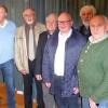 Fachleute beim Brauereivortrag: Frank Lindemann, Karl-Heinz Pritzl,  die Referenten Reinhard Fajen und Rudolf Ruhl, Dietrich Oechsner, Peter Wesselwosky, Hans Hugel und Dieter Hofmann.