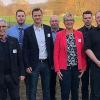 Gemeinsam  für  die  Wirtschaft  im  Kreis  Haßberge:  Der IHK-Gremialausschuss mit der frisch gewählten Vorsitzenden Anne  Feulner, Geschäftsführerin  der  Firma Maintal Konfitüren aus Haßfurt (im roten Blazer).