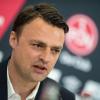 „Ich bin sehr heißblütig und emotional“: Robert Palikuca, neuer Vorstand Sport beim Fußball-Bundesligisten 1. FC Nürnberg, bei seiner Vorstellung in einer Pressekonferenz.