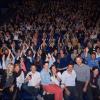Voll besetzer Kinosaal: Regisseur Christian Zübert stellte zusammen mit den Schauspielern Florian David Fitz und Volker Bruch den Film "Hin und weg" im Cineworld vor.