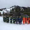 Bundeswehr und Technisches Hilfswerk arbeiteten bei der Übung zusammen. 