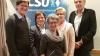 Im Bild: (von links) Michael Stöhr, Heike Philipp-Klein, Ulrike Schlütz-Büch, Claudia Adam und Manuel Eichinger.