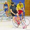 Profis: Die Radballer vom RV 1889.