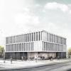 Das neue Amtsgericht: In einem Zustimmungsverfahren erteilte der Bau- und Umweltausschuss der Stadt Haßfurt sein Einverständnis zu dem Neubau des Amtsgerichts in der Hofheimer Straße in Haßfurt. Unser Bild zeigt das Gebäude in der aktuellen Fassung des Büros Nieto Sobejano Arquitectos.