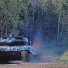 Gehört nicht mehr zum alten Eisen: ein „Leopard“-Panzer bei einer Informationslehrübung im Einsatz