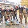 Die Braveguards: Beim Start im vorigen Jahr (von links) Lukas Knaier, Dominik Mauer, Sebastian Müller, Sebastian Braun, Christoph Knaier, Michael Mutz, Thomas Brückner und Stefan Katzenberger (liegend).