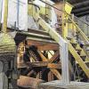 Mühlentag im Freilandmuseum Bad Windsheim: In Betrieb ist auch die große Getreidemühle aus Unterschlauersbach von 1576 mit zwei Wasserrädern und einem Schrot- und einem Mahlgang.