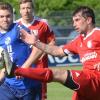 Zurück im Karlburger Aufgebot: Johannes Gold (vorne), links Andreas Grebe vom TSV Kleinrinderfeld