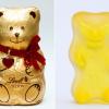 Goldig: Im Streit um diese beidenen goldenen Bären geht's am Mittwoch vor Gericht. Der BGH in Karlsruhe verkündet dann sein Urteil über eine Klage von Haribo wegen des Lindt-Teddys. Allerdings muss der Gerichtshof auch über einen Rechtsstreit zwischen Sparkasse und Santander-Bank um die Farbe Rot.