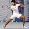 Gute Kondition: Benjamin Hassan musste bei den Dittelbrunn Open zwei Spiele an einem Tag machen. Im Qualifikations-Finale verlor er zwar gegen Jonas Trinker, kam aber als so genannter „Lucky Loser“ doch ins Hauptfeld, wo er in der ersten Runde Jakob Schnaitter schlug.