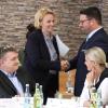 Vorsitzende Verena Müller-Drilling vergattert ihren Stellvertreter Dominic Waßmann. Flankiert werden sie von den Francisco Knorr und Alexandra Seitz. Vorsitzende Verena Müller-Drilling vergattert ihren Stellvertreter Dominic Waßmann. Flankiert werden sie von den Francisco Knorr und Alexandra Seitz.