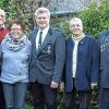 Die erfolgreichsten Teilnehmer des Vogelschießens: (von links) Klaus Turek, Vogelkönig Norbert Sillmann, Hans-Joachim Fanselow, Simone Sillmann, Gerhard Grone, Dörthe Straub, Thomas Münzner und Sportleiter Martin Seemann. Auf dem Bild fehlt Helmut Hempfling.