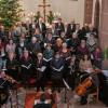 Das Bild zeigt den evangelischen und katholischen Chor mit Orchester im Dezember 2018.
