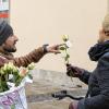 300 rosa Rosen als Dankeschön
