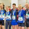 Gemeinsam waren sie stark: (von links) Sarah-Lena Hofmann, Heinz Müller, Verena Ibel, Ignacio Inderwies, Günther Badersbach, Thomas Herteux und Peter Wiegandt