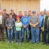 Alles patente Züchter: Die frisch gebackenen Rhön-Grabfeldmeister der Kleintierzuchtschau in Bad Königshofen.