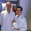 Duo mit Kinderkopf:  Oberarzt Philipp Meyer-Marcotty und Professorin Angelika Stellzig-Eisenhauer stellen ihr „Helmprojekt“ vor.