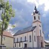 Kirchturmsanierung beendet: Für rund 80 000 Euro musste das Kister Wahrzeichen gegen herabfallende Teile abgesichert werden.