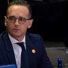 Außenminister Heiko Maas (SPD) beim Treffen zum 70. Jahrestag der Nato-Gründung in Washington in die Runde. 