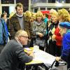 Über 100 Bewohner kamen zur Bürgerwerkstatt für das Projekt „Soziale Stadt“ in der Gustav-Walle-Schule.