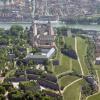 Luftaufnahmen vom Juni 2009 von Würzburg, Festung Marienberg von Westen