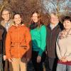 Der neue Vorstand des Reiterrings Main-Tauber-Kreis (von links): stellvertretender Vorsitzender Gerd Seitz, der abgelöste Vorsitzende Wolfgang Zeising,  Schriftführerin Franziska Pawlik, die neue Vorsitzende Heidrun Kappes, Beisitzerin Barbara Borck, Kassiererin Carmen Braun und Gerhard Klotz, Präsident Nordbaden.