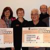 10 000 Euro spendet der Förderverein Hambach an die Unikinderklinik Würzburg (von links): Tina Schulz, Reinhard Lutz, Maria Reck, Ute Kress, Winfried Schulz, Herbert Lutz, Professor Paul-Gerhardt Schlegel, Franz Geus und Gisela Lück.