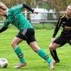 Laura Hartnagel (SG Dittwar/Tauberbischofsheim, links) gelang in der 88. Minute das Tor zum 4:0-Endstand.
