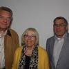 Drei der vier neuen Ehrenmitglieder des TSV Karlstadt: (von links) Adolf Just, Ilke Urmann, Werner Weigel.