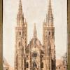 So wie auf diesem Entwurf von 1860 hätte der königliche Konservator Karl Alexander Heideloff die Ritterkapelle gerne – ähnlich dem Kölner Dom – umgebaut. So wie auf diesem Entwurf von 1860 hätte der königliche Konservator Karl Alexander Heideloff die Ritterkapelle gerne – ähnlich dem Kölner Dom – umgebaut.