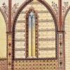 Gezeigt werden die Ausmalungspläne Heideloffs für die Ritterkapelle, die umgesetzt und 1960 wieder entfernt wurden. Gezeigt werden die Ausmalungspläne Heideloffs für die Ritterkapelle, die umgesetzt und 1960 wieder entfernt wurden.