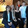 Enormes leisteten die Nachwuchsorganisten (von links): Sabine Kuhn, Rabea Ruopp, Sonja Rahm, Joshua Scheuplein, Elias Mack und Richard Stolper bei ihrem gemeinsamen Konzert.