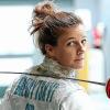 Blick voraus statt Blick zurück: Florettfechterin Carolin Golubytskyi will sich bei den Olympischen Spielen in Rio eine Medaille holen.