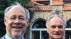 Macher der Akademie Frankenwarte: Direktor Karl-Heinz Spiegel (rechts) und Walter Kolbow, Vorsitzender des Vereins „Gesellschaft für politische Bildung“.