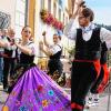 Flamenco in Franken: Auch eine Gruppe aus Andalusien war mit Unterstützung der Staatsregierung zum Trachtenmarkt angereist.