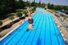 Das Freibad in Kitzingen: Hier suchen die Bewohner Abkühlung, wenn das Thermometer wieder auf Spitzenwerte klettert.