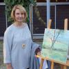 Brunhild Schwertner ist mit ihren Ölgemälden über die Region hinaus bekannt Brunhild Schwertner ist mit ihren Ölgemälden über die Region hinaus bekannt