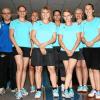 Marktbreits Keglerinnen in der Saison 2016/17 (von links): Trainer Markus Lohmüller, Katharina Kleinschroth, Theresa Striffler, Julia Weiß, Sonja Christ, Ute Endres, Yvonne Schneider, Natascha Spiegel.