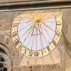 Auch die Marienkirche in Königsberg schmückt eine Sonnenuhr. Auch die Marienkirche in Königsberg schmückt eine Sonnenuhr.