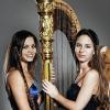 Das „Duo Lumiere“ widmete sein Programm der 50-jährigen Partnerschaft Tauberbischofsheims mit Vitry-le-François Von links: Anita Farkas (Flöte) und Jasmin Isabel-Kühne (Harfe).