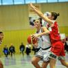 Stephanie Kleysen (Archivfoto aus dem Heimspiel gegen Heidelberg) machte den entscheidenden Krob zum 53:52-Sieg der Sharks bei den Rhein-Main Baskets.