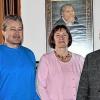 Beim Neujahrsempfang der evangelischen Kirchengemeinde Hofheim-Lendershausen-Eichelsdorf wurden im Gemeindehaus in Hofheim langjährige Mitarbeiter geehrt: (von links) Helmut Endreß, Jürgen Hellfeier, Gudrun Geier, Walter Schmidt und Pfarrer Sieghard Sapper.
